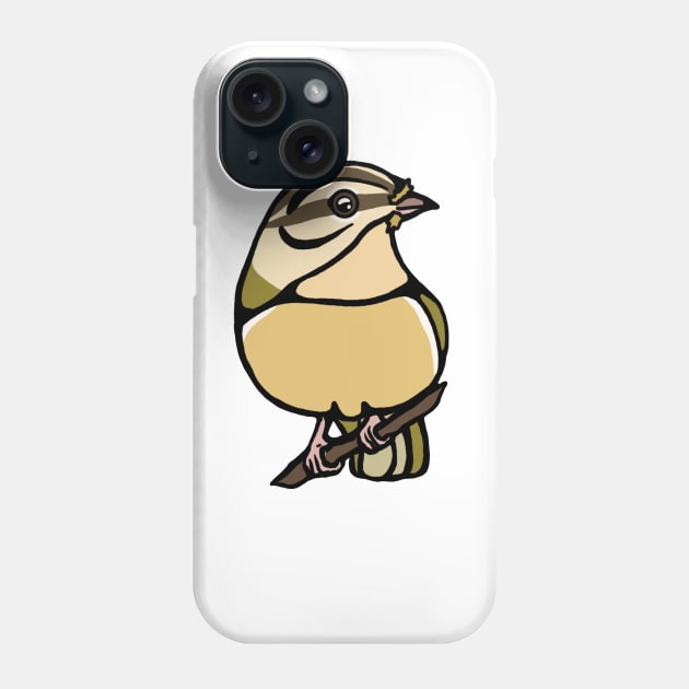 Worm Eating Warbler Graphic Phone Case by New World Aster 