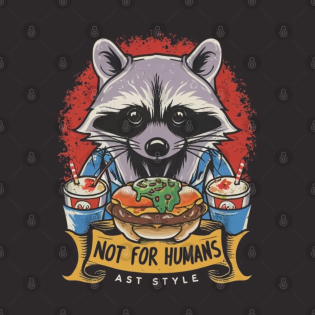 Raccoon Fast Food by Signum