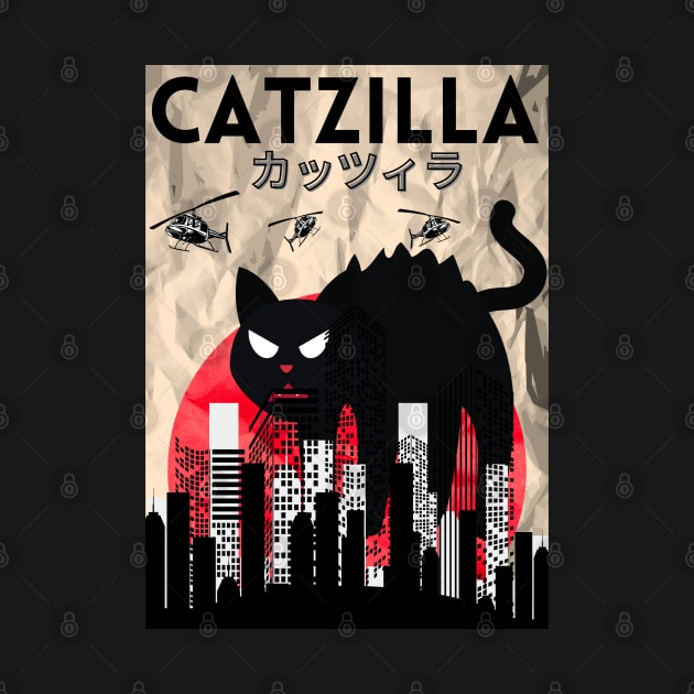 Catzilla by Prossori