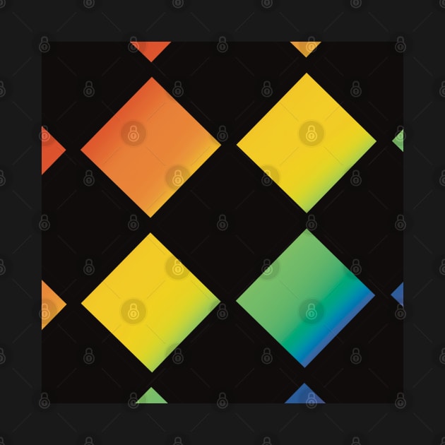 Rainbow checker by Xatutik-Art