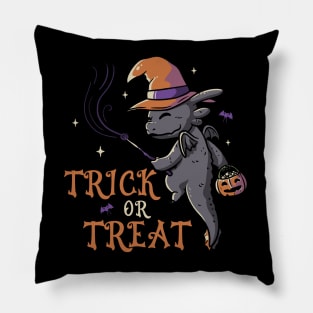 Trick Or Treat Funny Cute Spooky Pillow