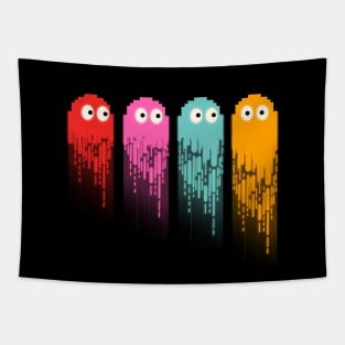 Pacman Ghost Tapestry