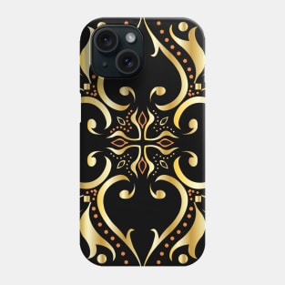 Arabic Moroccan Golden Pattern Phone Case