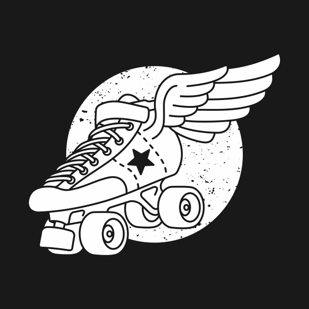 Jammer Winged Skate by Raygun Vectors