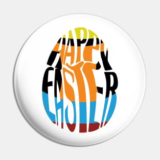 Goofy Happy Easter Egg Pin