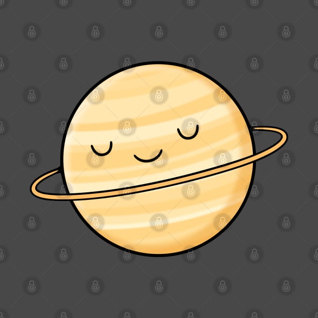 Happy Planet Saturn by kimvervuurt