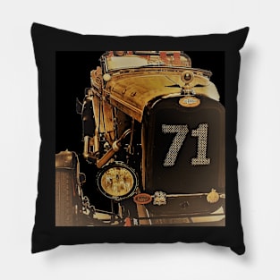 Vintage Racer Pillow