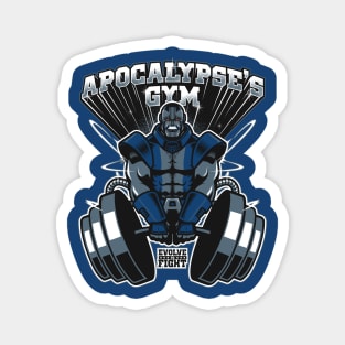 Apocalypse's gym Magnet