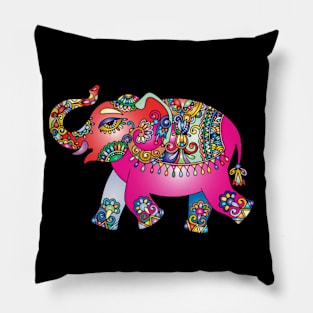 colorful Elephant Pillow