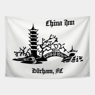 China Inn Restaurant Vintage Durham North Carolina Tapestry