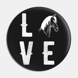 Love Horses Pin