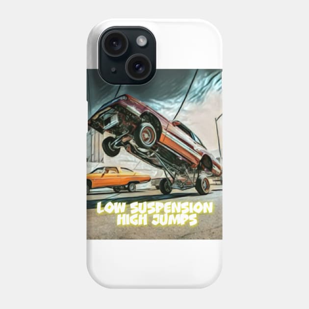 Lowrider. Low suspension –high jumps Phone Case by d1a2n3i4l5