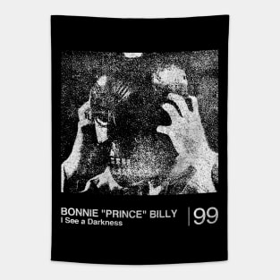 Bonnie Prince Billy / Minimalist Graphic Artwork Design Tapestry
