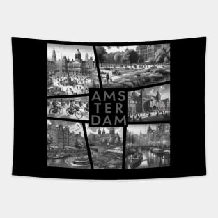 DUTCH CITY - AMSTERDAM - TRAVEL -3 Tapestry