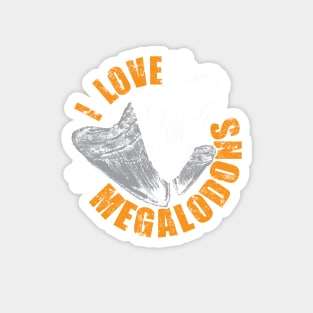 Megalodon tshirt - great paleontology gift for shark lovers Magnet