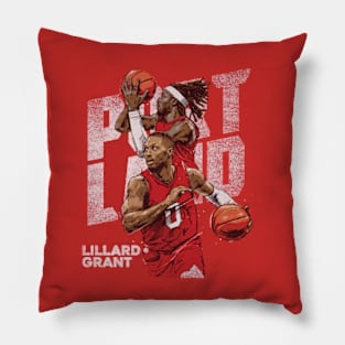 Damian Lillard & Jerami Grant Portland Duo Pillow