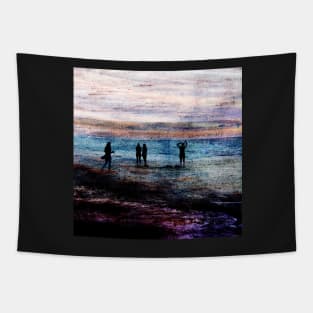 Evening at the beach Tapestry