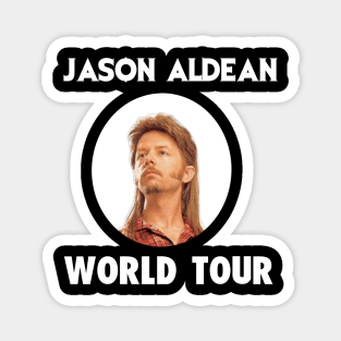 Jason Aldean World Tour Magnet