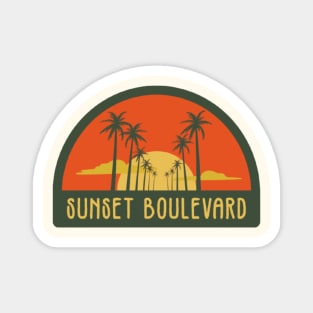 Sunset boulevard Magnet