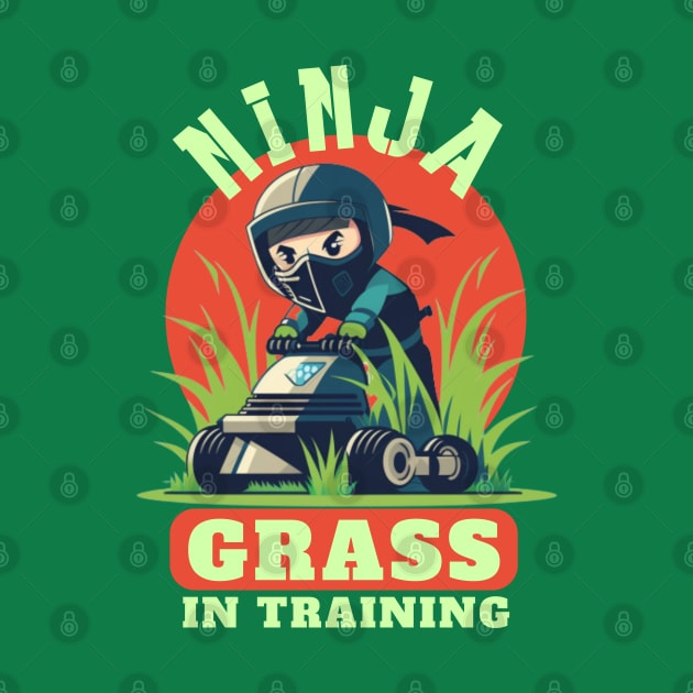 Ninja Grass In Training by ChasingTees