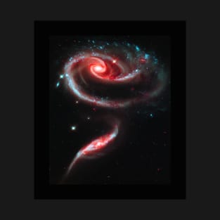 Galaxy Rose Red T-Shirt