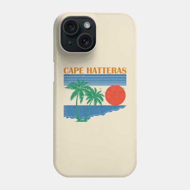 Cape Hatteras \\ Retro Vintage Design Phone Case by KianOlsen Art