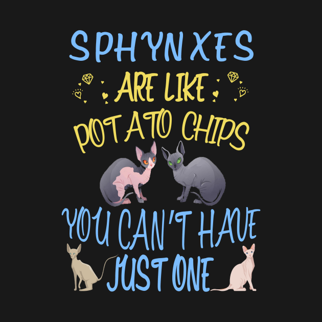 Birthday Gift Idea for Sphynx Lovers - Sphynx - T-Shirt | TeePublic