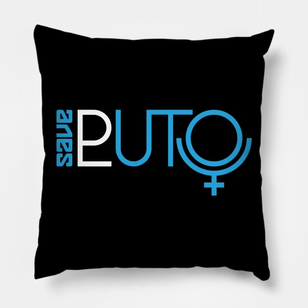 Save Greeky Pluto Pillow by JWDesigns