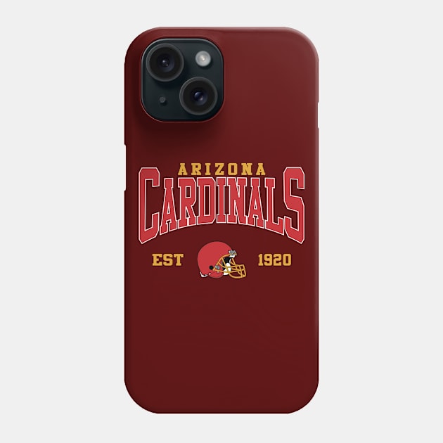 Retro Arizona Football Phone Case by genzzz72