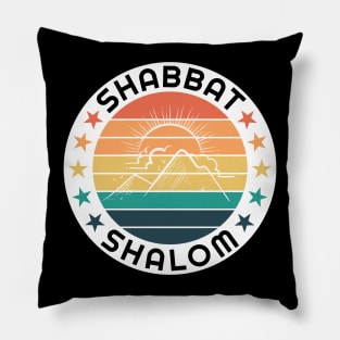 Shabbat Shalom Pillow