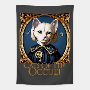 Cats of the Occult XII Tapestry