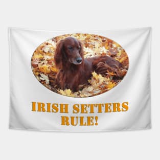 Irish Setters Rule! Tapestry