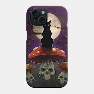 Skullshroom Forest Phone Case