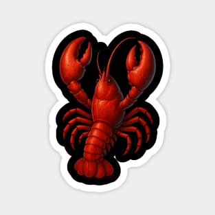 Funny Lobster Lover – Cute Crustacean Art Magnet