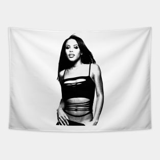 Aaliyah Vintage Retro Style Tapestry