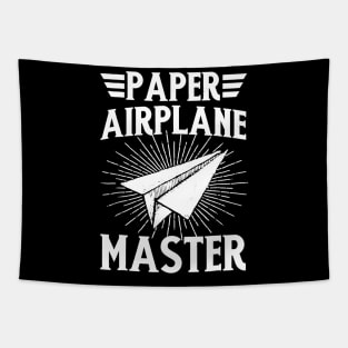 Paper Airplane Master Shirt Funny Classroom Teacher Student Tapestry