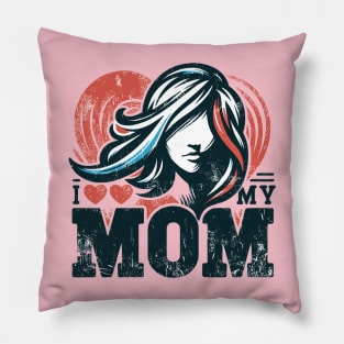 I love my mom Pillow