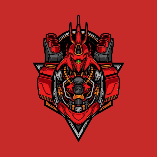 Sazabi by djankrixzstudio