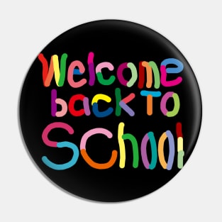 Welcome Back To School Pin