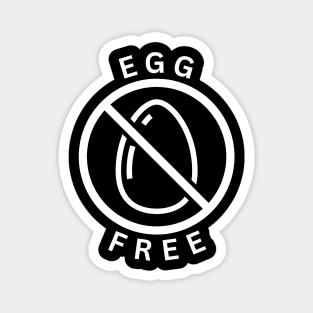 Egg free - Egg allergy Magnet