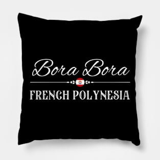 French Polynesia Bora Bora Pillow