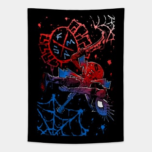 spider punk spiderpunk spiderman hobie brown Tapestry