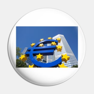 Euro monument, Frankfurt Pin