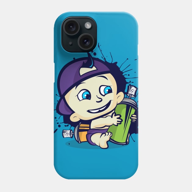 Born Graffiti Phone Case by n_ram17