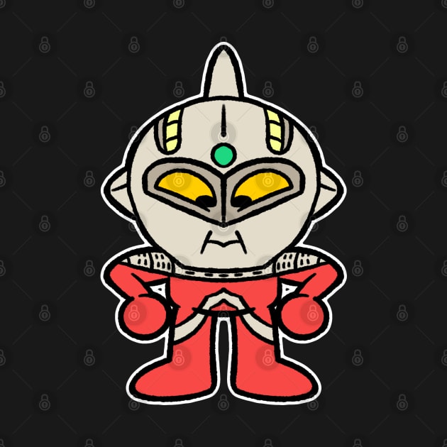 Chibi Ultra Seven by Hojyn