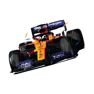 Lando Norris F1 Car T-Shirt