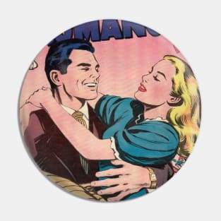 All Romances Classic Comic Book Cover Pin