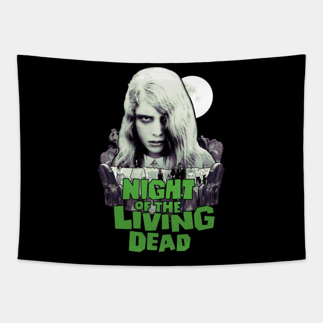 Night of the Living Dead Tapestry by ChromaticD