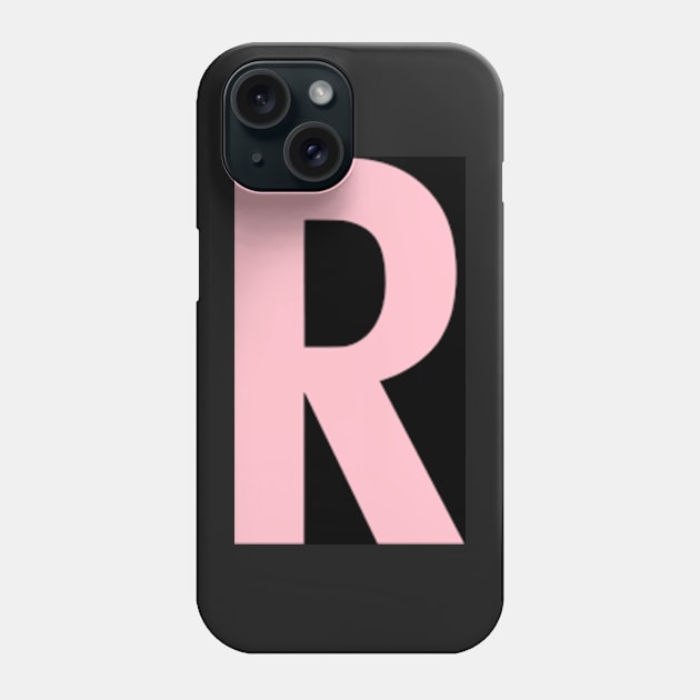 R letter Phone Case by DiorBrush