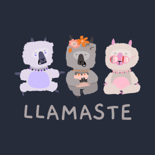 Llamaste Yoga Lamas T-Shirt